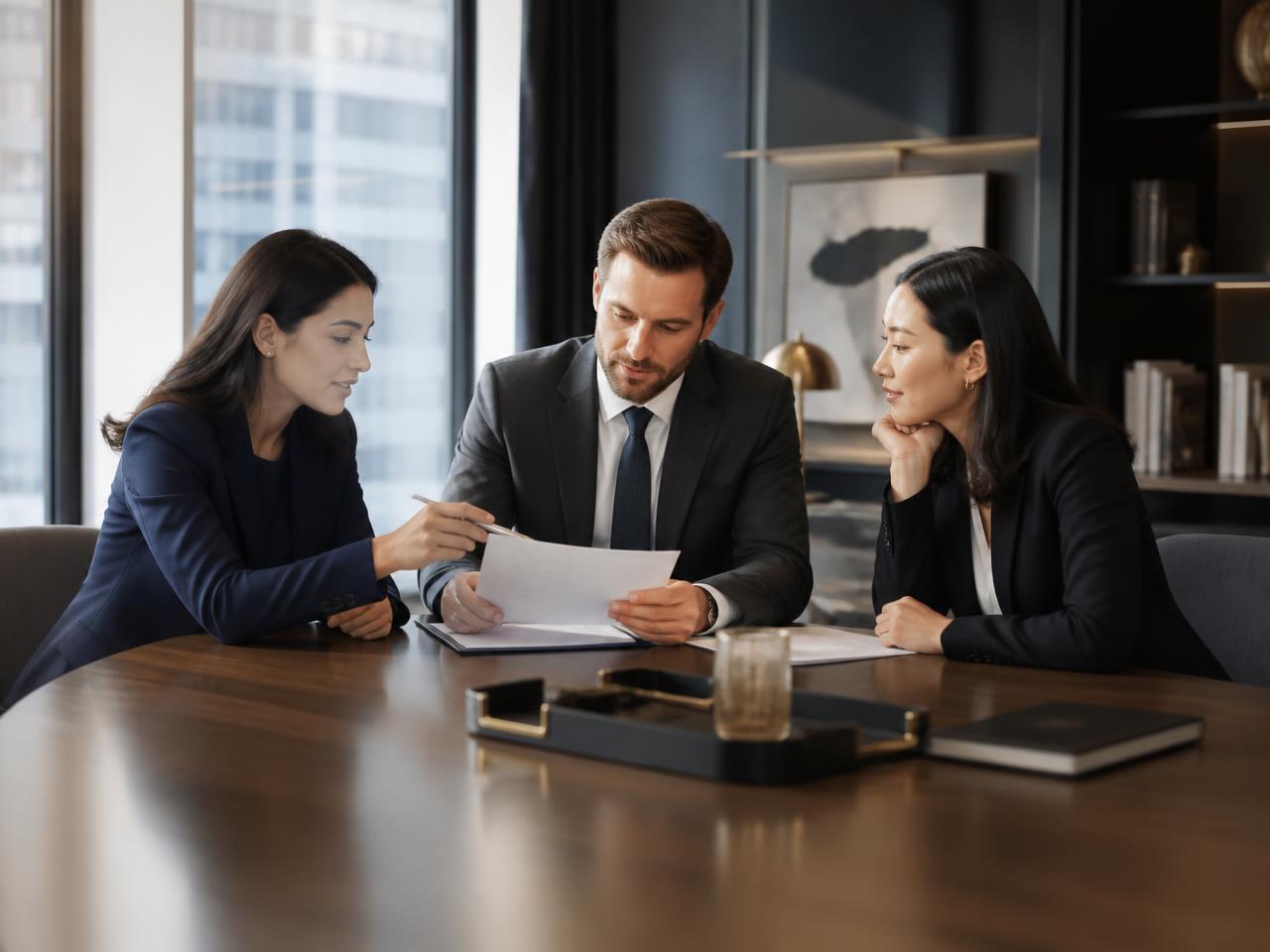 Equipo de EXORA en reunión de trabajo
